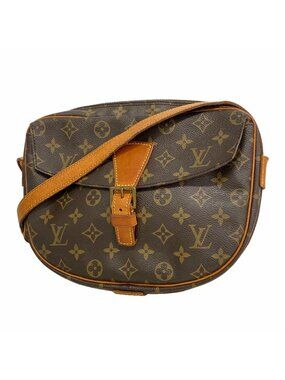 Louis Vuitton Shoulder Bag Monogram Jeune Fille GM Brown